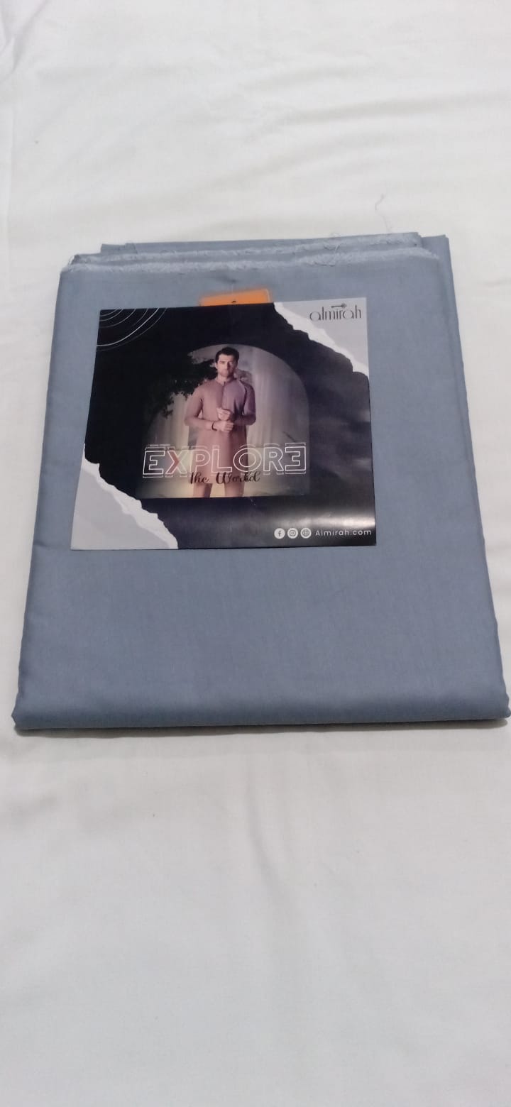 Grace Wash N Wear 4 Meter Mettalic Grey