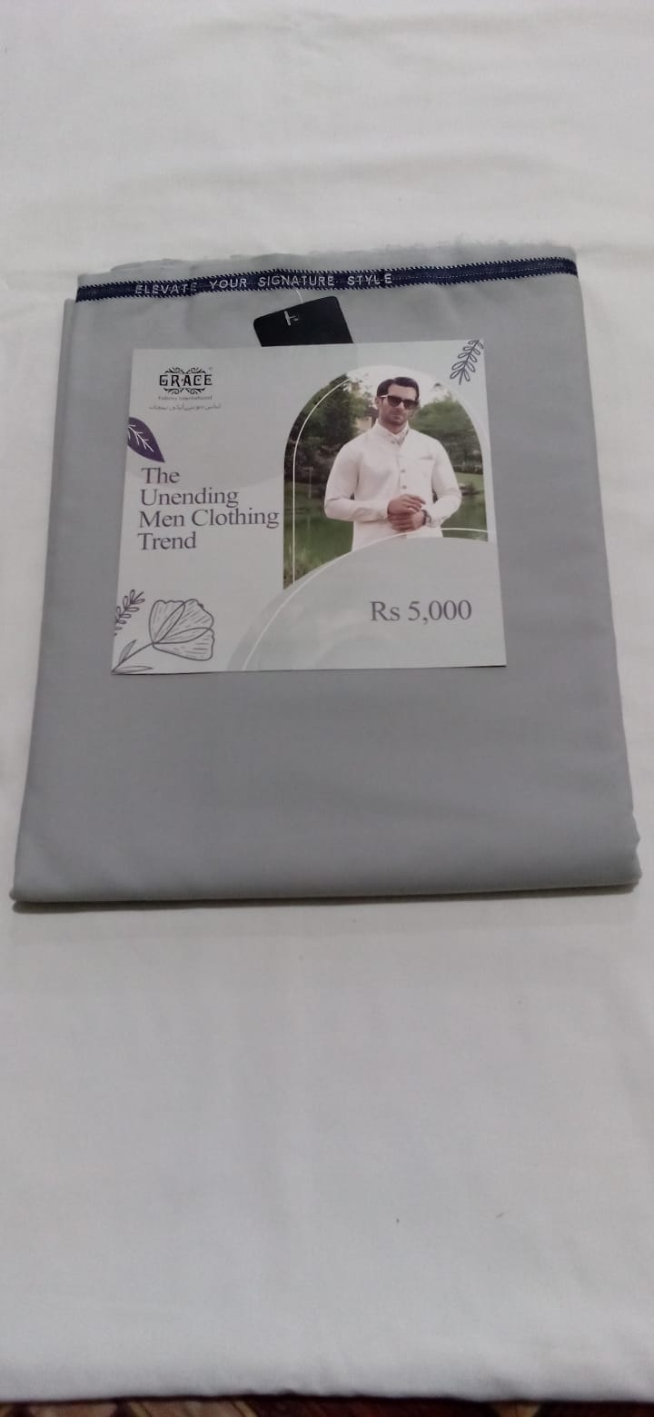 Grace Wash N Wear 4 Meter Shady Grey