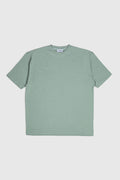Sage Green Textured Oversized Tee - Men