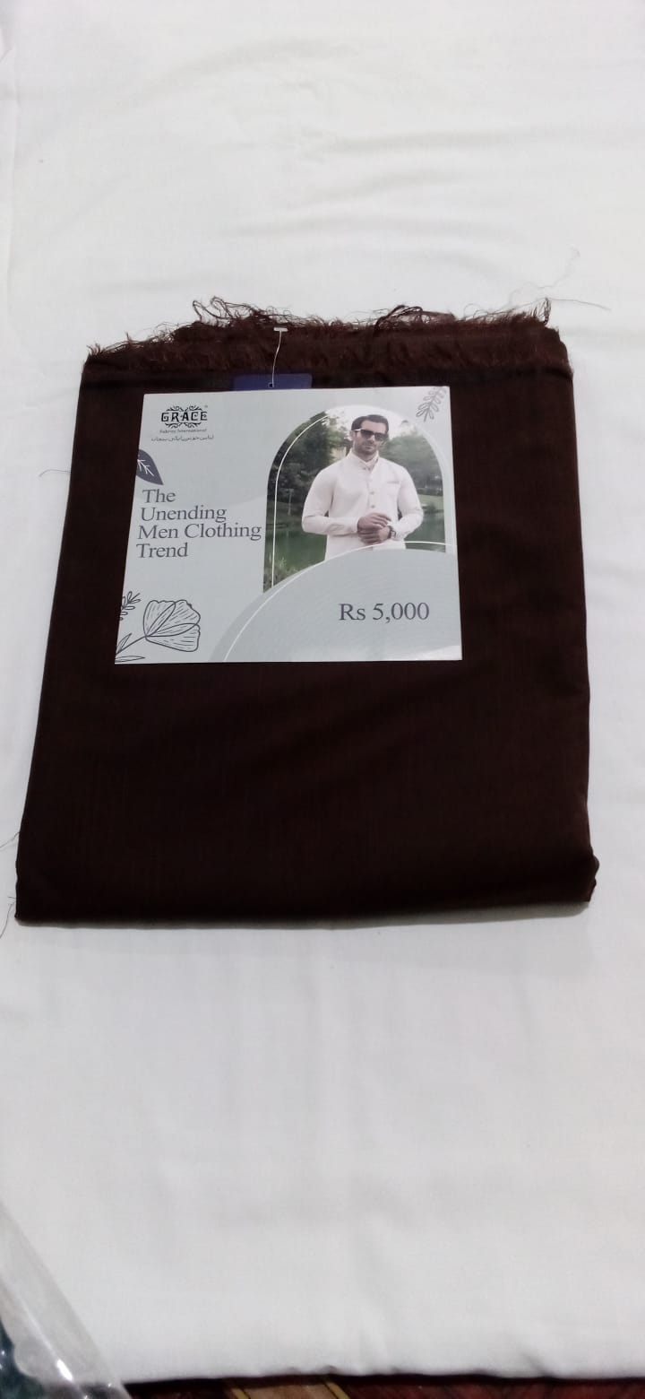 Grace Wash N Wear 4 Meter Choco Brown