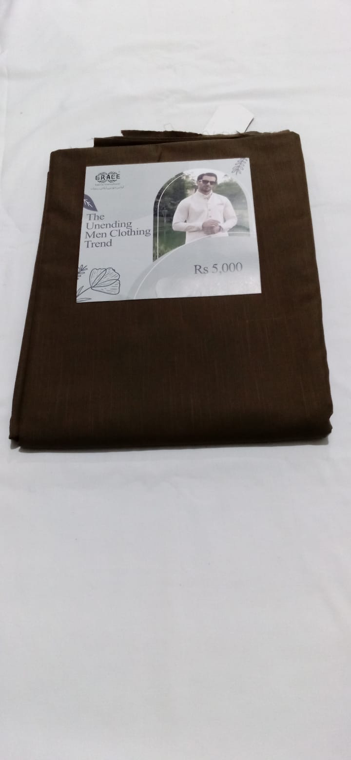 Grace Wash N Wear 4 Meter Light Brown