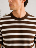 Mocca Brown Heritage Knit Tee
