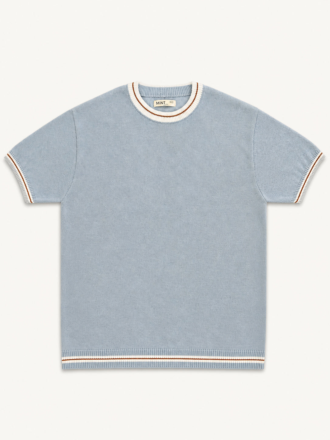 Ice Blue Riviera Knit Tee