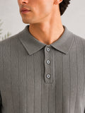 Ash Classic Rib Knit Polo