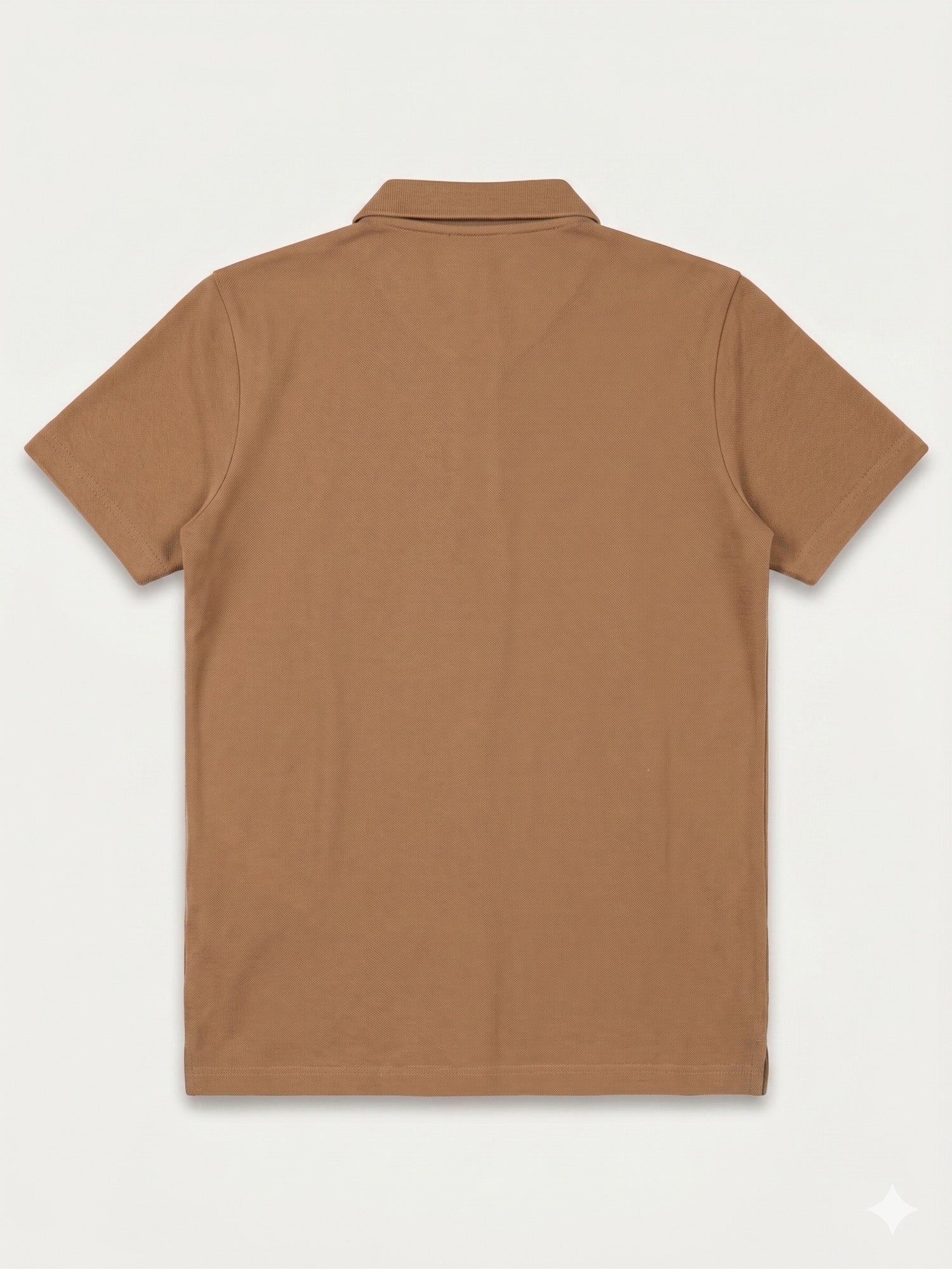 Camel Basic Zipper Polo - Smart Fit- Men