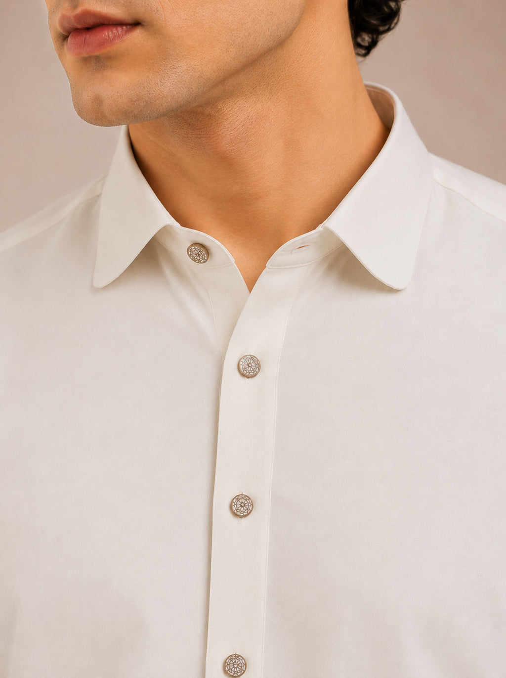 Bosky French Collar Kameez Shalwar - Men